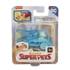 Fisher-Price DC League Of Super-Pets Spaceship Krypto Die-Cast Toy For Ages 3+